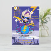 Anniversaire Jam Out 2 carte d'invitation (Debout devant)