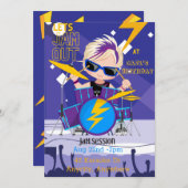 Anniversaire Jam Out 2 carte d'invitation (Devant / Derrière)