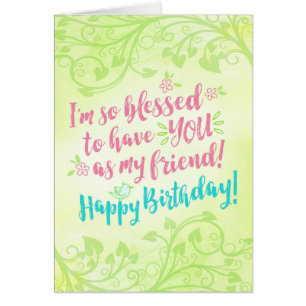 Anniversaire, je suis ainsi béni pour vous avoir