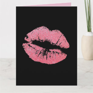 ANNIVERSAIRE KISS GRANDE CARTE DE SALUT