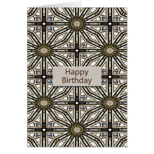Anniversaire Mandala Design Abstrait