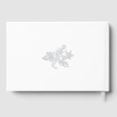 Anniversaire Mariage d'argent gravé floral (Verso)