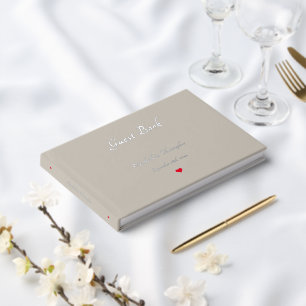 Anniversaire Mariage de l'élégant Taupe Silver Foi