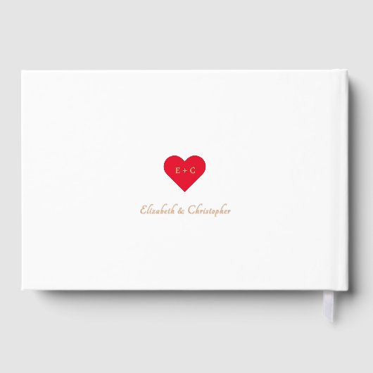 Anniversaire Mariage de l'élégant White Rose Gold (Verso)