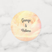 Anniversaire Mariage d'or Table Confetti (Petit recto)