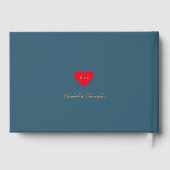 Anniversaire Mariage Eucalyptus Blue Gold (Verso)