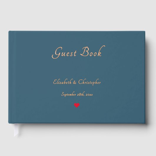 Anniversaire Mariage Eucalyptus Blue Gold (Recto)