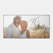 Anniversaire Mariage moderne Vow renouveau photo (Recto)