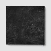 Anniversaire mariage Or sur cuir noir (Verso)