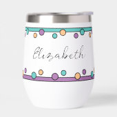 Anniversaire marquant 30 ans nom orange vert (Gauche)