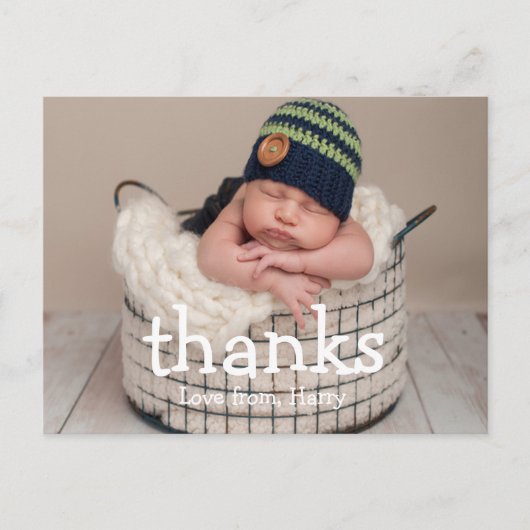 Anniversaire Merci | Merci cartes postales photo (Devant)