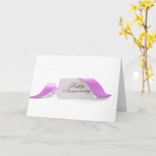 ANNIVERSAIRE = "NOUS CÉLÉBRER" AVEC CARTE D'AMOUR (Fleur jaune)