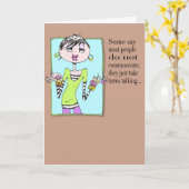 Anniversaire ou Carte Rester en contact (Fleur jaune)