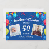 Anniversaire Par la poste Envoyer une carte Photo (Devant)