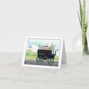 Anniversaire Parties incorporées Carte