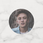 Anniversaire Personnalisé Confetti (Petit recto)