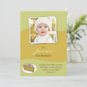 Anniversaire Photo Appartement Invitation (Debout devant)