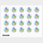 Anniversaire Présente Stickers (Feuille)