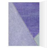Anniversaire Purple Denim Heart (Intérieur (Gauche))