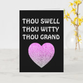 ANNIVERSAIRE ROMANTIQUE CARTE DE SALUT MARI OU FEM (Fleur jaune)