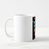 Anniversaire Salutation bougies Café Mug (Gauche)