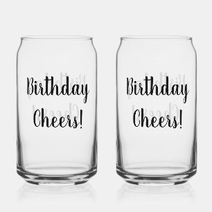 Anniversaire Soda Glass