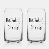 Anniversaire Soda Glass (Verso)