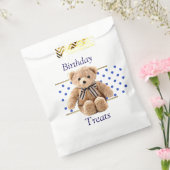Anniversaire Soins Teddy Bear Candy Favor Sacs (Scellé)