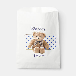 Anniversaire Soins Teddy Bear Candy Favor Sacs