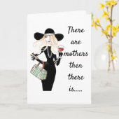 ANNIVERSAIRE SOUHAITE * LA MEILLEURE CARTE * MÈRE* (Fleur jaune)