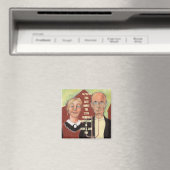 ANNIVERSAIRE SOUVENIR MAGNET AMÉRICAINE IMAGE GOTH (In Situ (Lave-vaisselle))