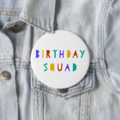 Anniversaire Squad Pin Badge Fête Enfants Favorise (En situation)