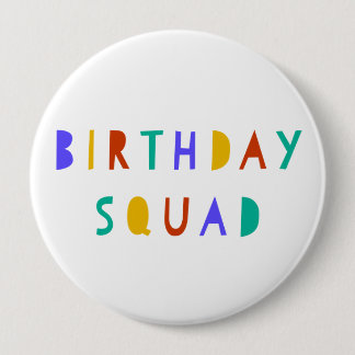 Anniversaire Squad Pin Badge Fête Enfants Favorise