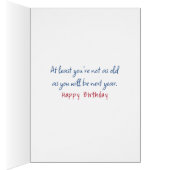 Anniversaire Stick Girl avec Bouquet de fleurs (Intérieur (Droit))