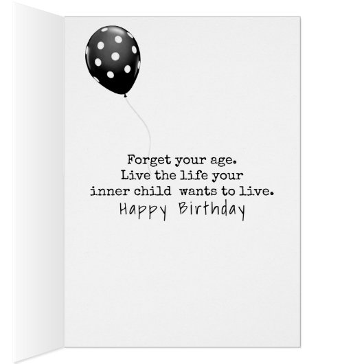 Anniversaire Stick Girl avec vin et Basket (Intérieur (Droit))