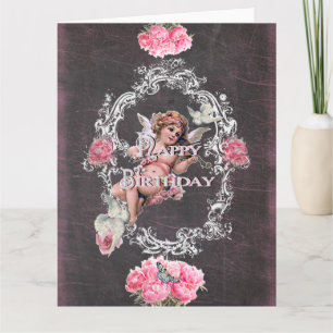 Anniversaire - Tableau noir - Carte de voeux