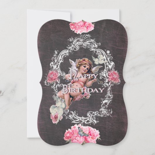 Anniversaire - Tableau noir - Carte d'invitation (Devant)