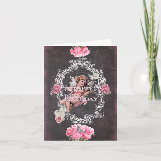 Anniversaire - Tableau noir - Carte pour notes (Devant)