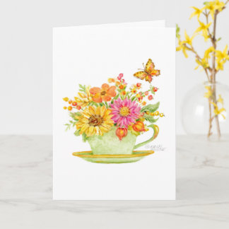 Anniversaire Teacup Belle Jour Joy Carte de Bonheu