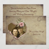 Anniversaire vintage Carte postale Open House Invi (Devant / Derrière)