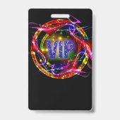 Anniversaire VIP Pass Badge Invitation (Arrière)