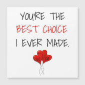 Anniversaire Vous êtes la meilleure carte cardiaqu (Devant)