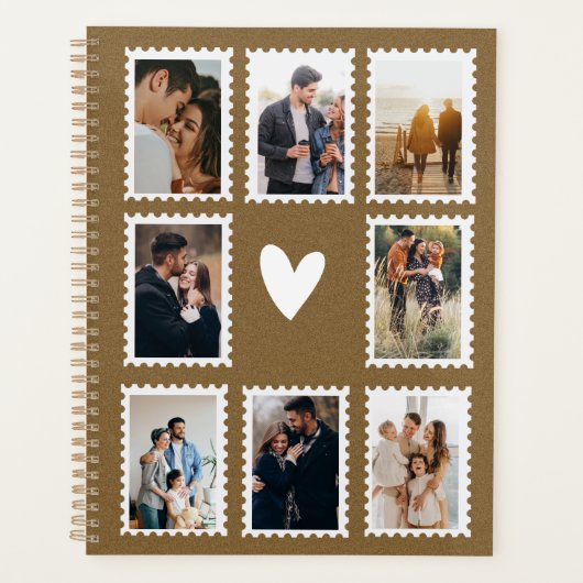Anniversary Love Journal Photo Collage Keepsake (Devant)