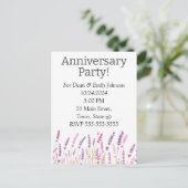 Anniversary party invitations (Debout devant)