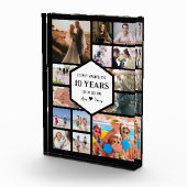 Anniversary With Hexagon Centre Photo Block Fotoblokken (Rechts)