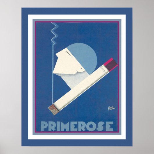 Annonce Cigarette Art Déco 1930 Primrose (Devant)