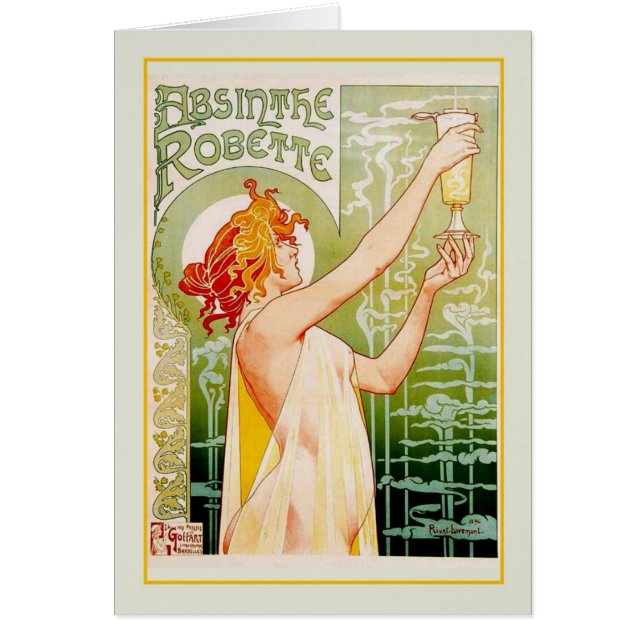 Annonce d'absinthe (Devant)