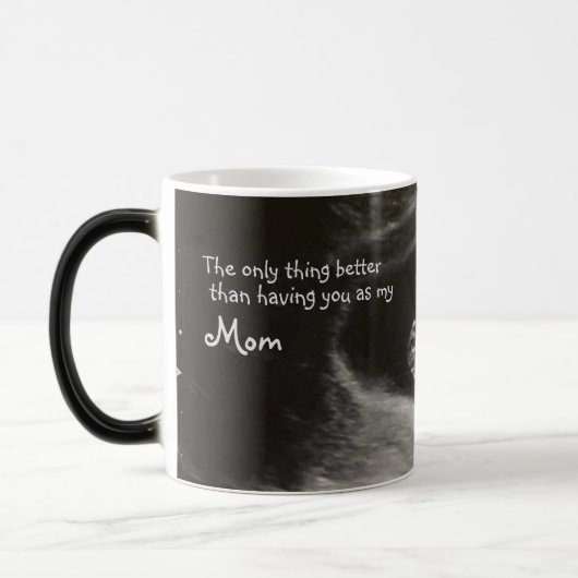 Annonce de bébé Révéler la musique magique Mug (Gauche)