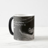 Annonce de bébé Révéler la musique magique Mug (Devant gauche)
