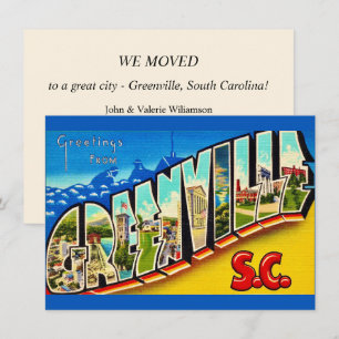 Annonce de déménagement de la carte de Greenville 